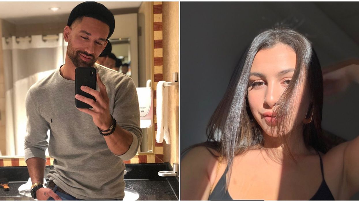 Rym et Chris d'Occupation Double à l'émission À table avec mon ex