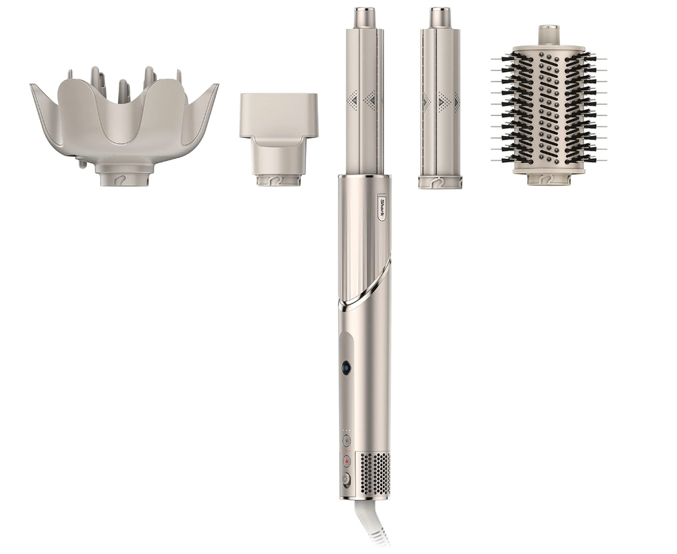 S\u00e8che-cheveux et syst\u00e8me de coiffure Shark FlexStyle.