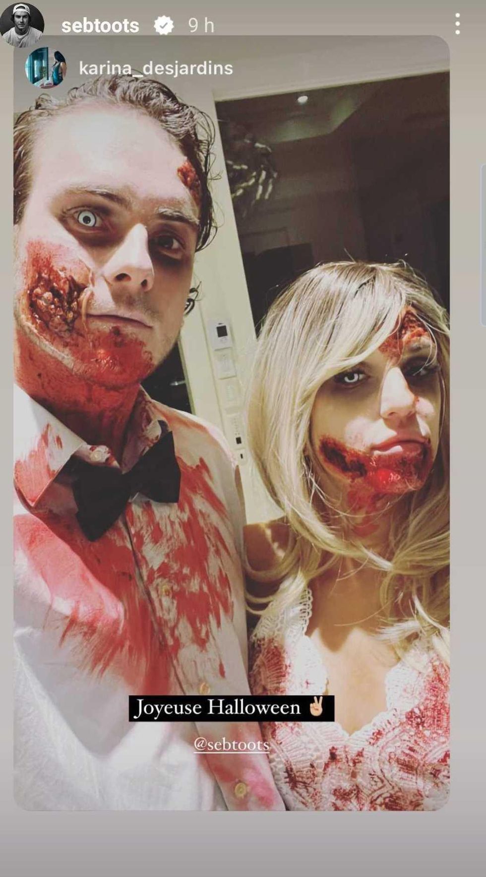 S\u00e9bastien Toutant et Karina Desjardins.