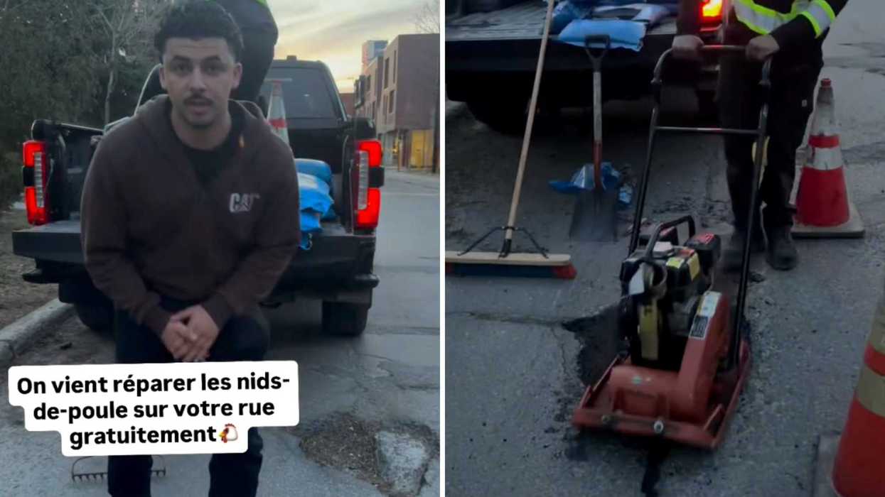 Saâd Tekiout. Droite : Saâd Tekiout.