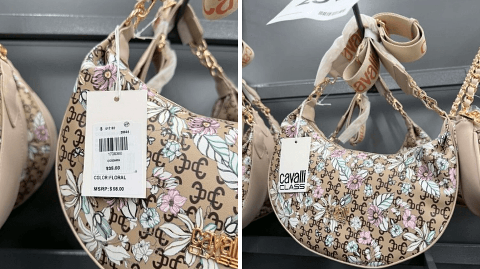 Sac \u00e0 main Cavalli Class en vente au Tigre G\u00e9ant pour 35 $.
