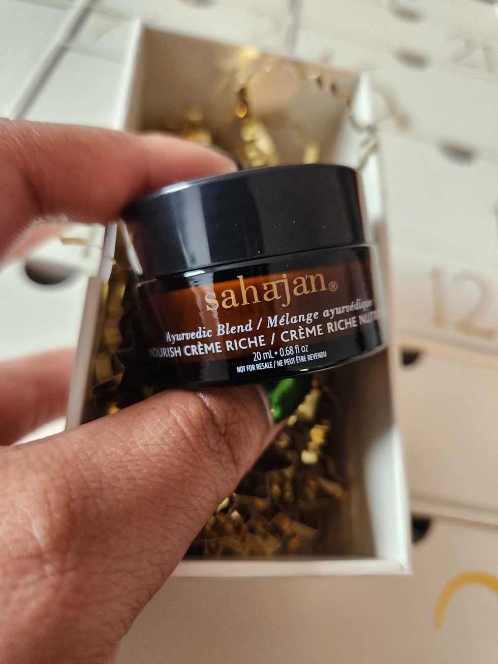 Sahajan Nourish Cr\u00e8me Riche.