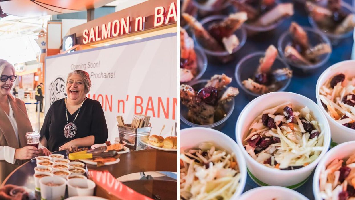 Salmon n’ Bannock On The Fly.