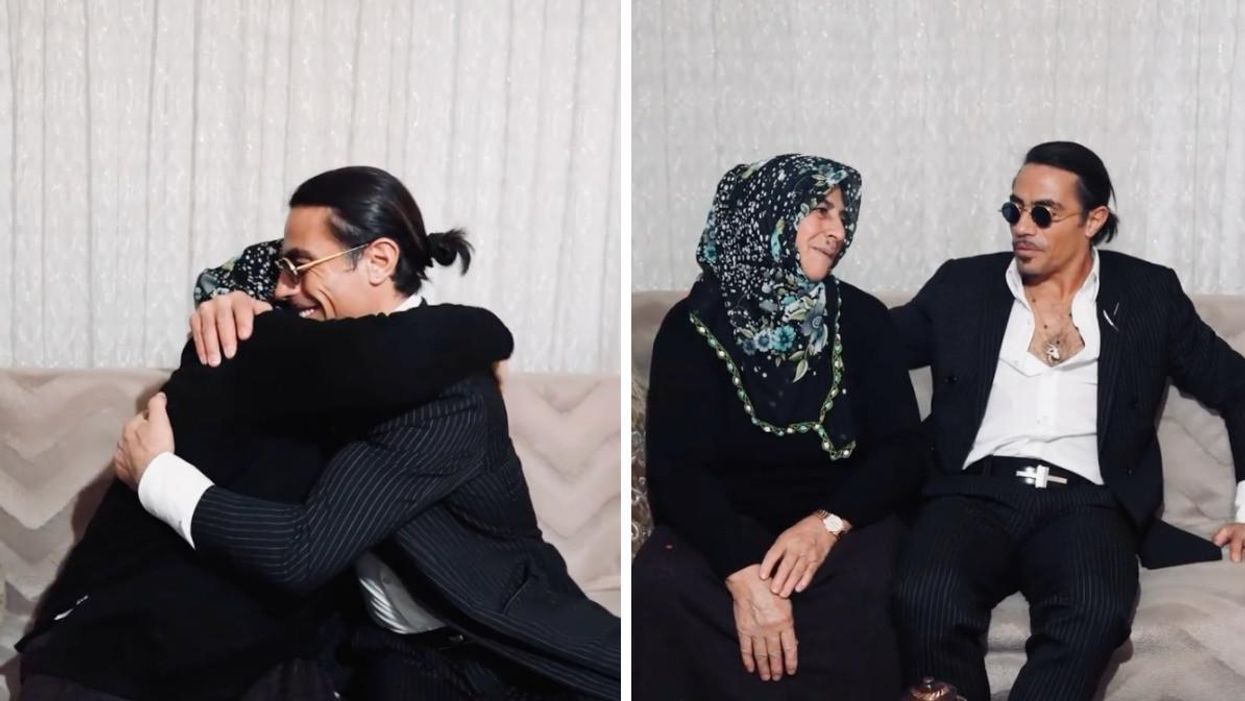 Salt Bae Reunited With His Mom After 2 Years & Naturally People Had Questions (VIDEO)