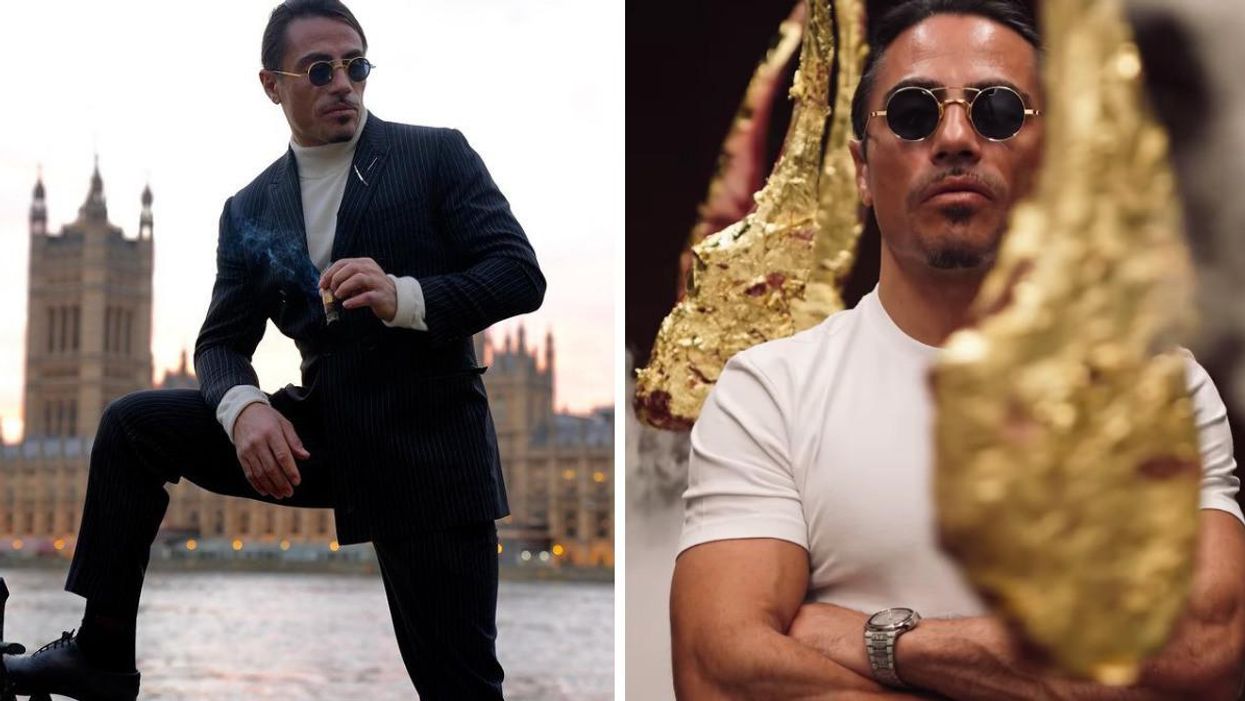 Salt Bae's London Restaurant Manager Defends His $2,400 Steaks & Says They're Worth It