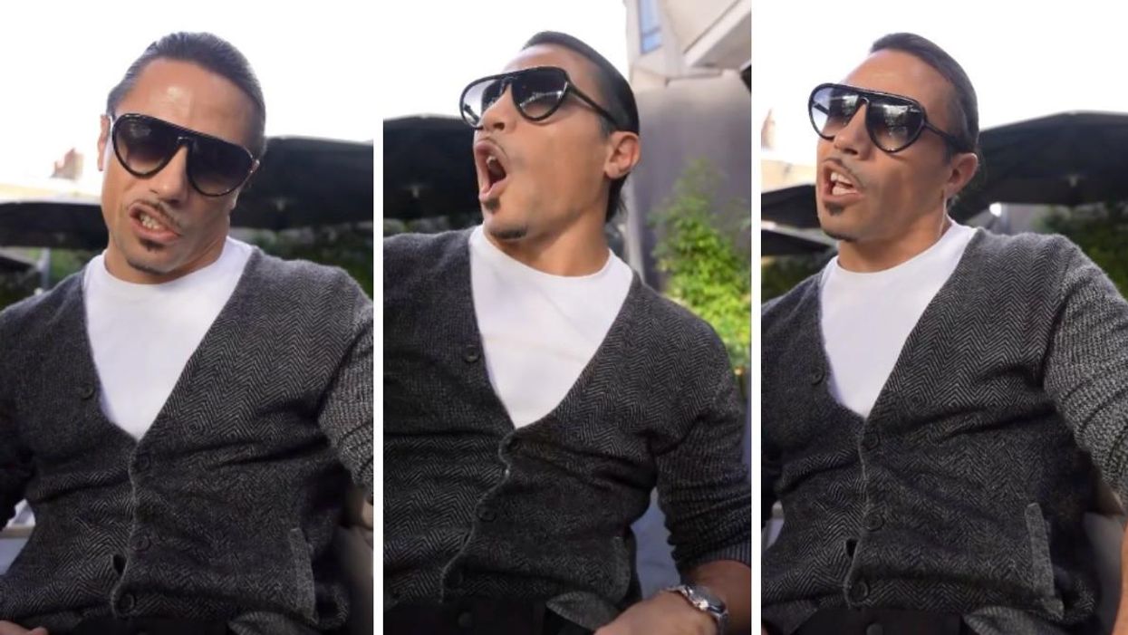 Salt Bae Thinks He Sounds 'Like A British' & His Voice Has The Internet Confused