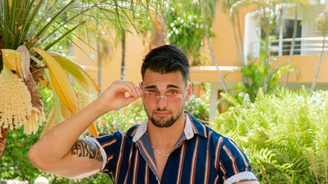 Samuel, candidat éliminé de L'île de l'amour.