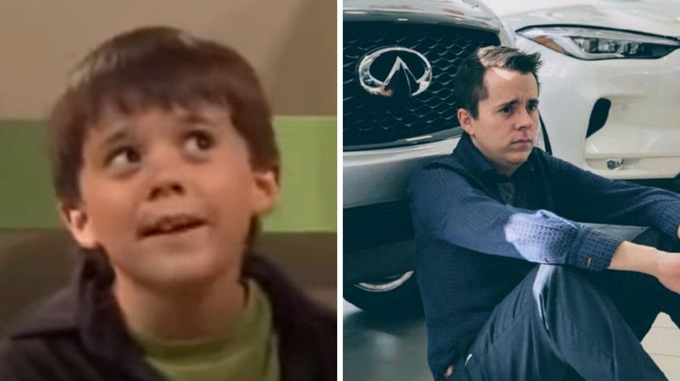 Samuel Turmel dans Ramdam. Droite : Samuel Turmel.