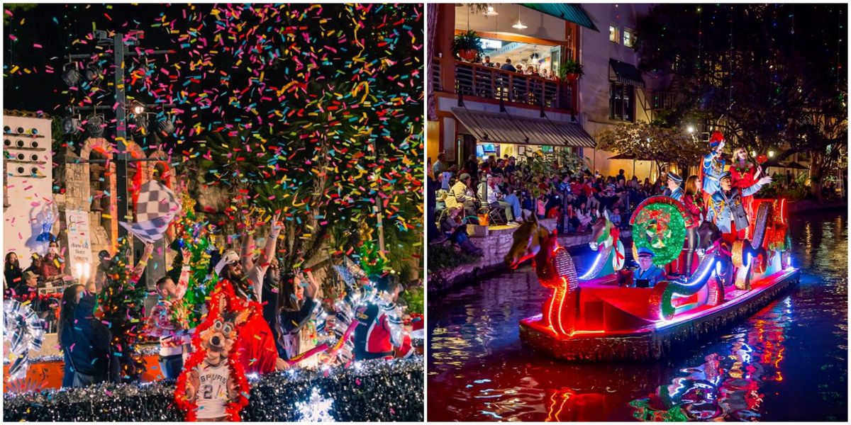 San Antonio's Holiday River Parade Will Be Massive Narcity