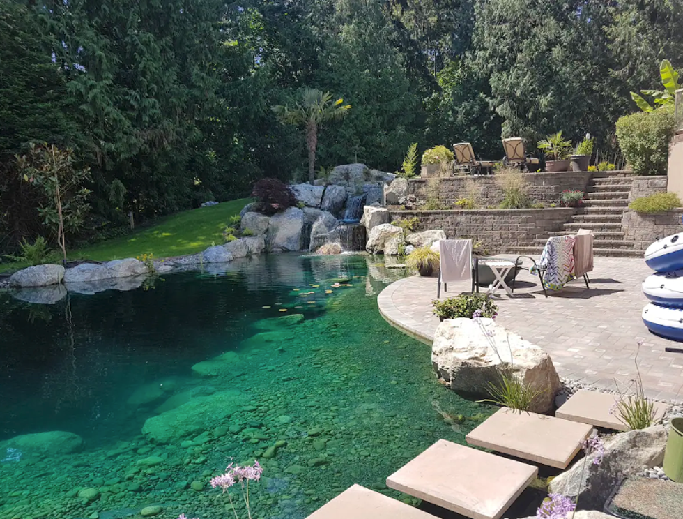 San Cobble Treehouse and Water Gardens.
