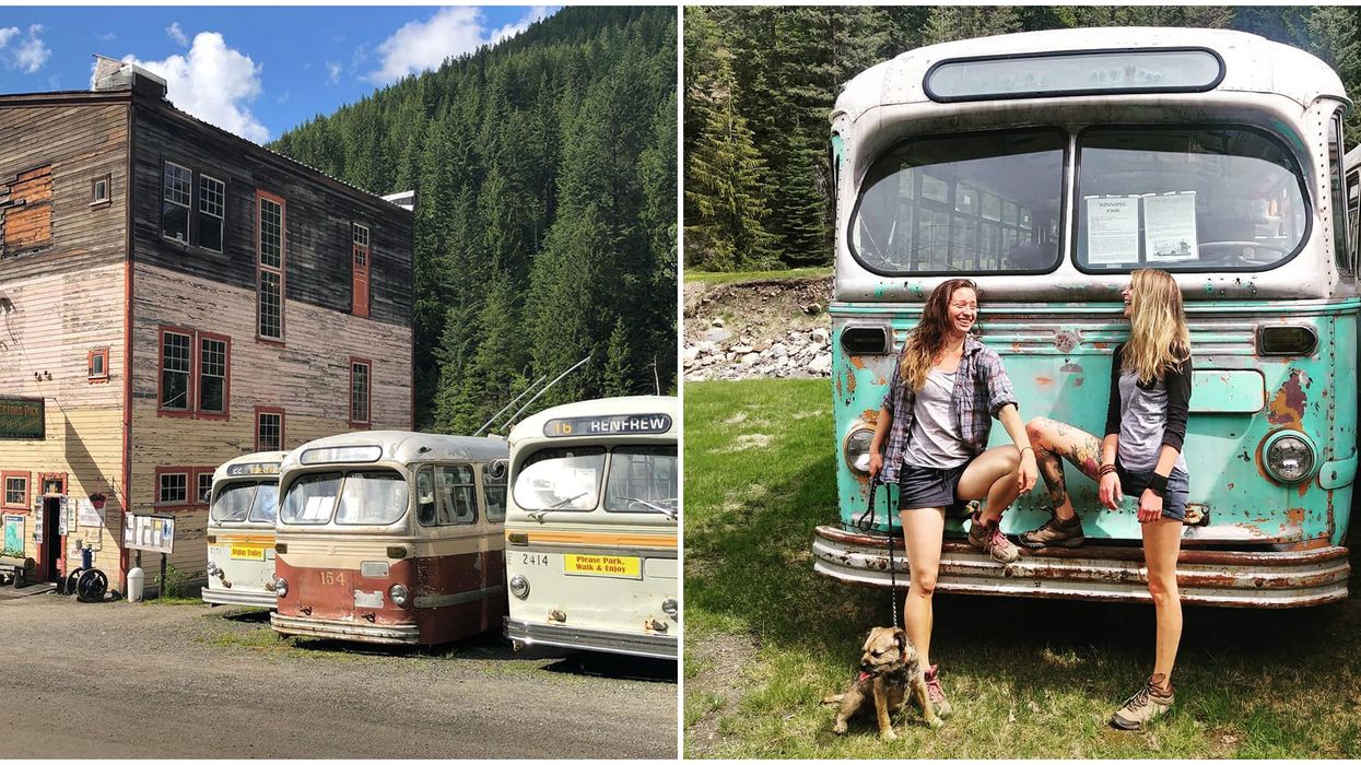 Sandon In BC Is A Secret Ghost Town With More Buses Than People T