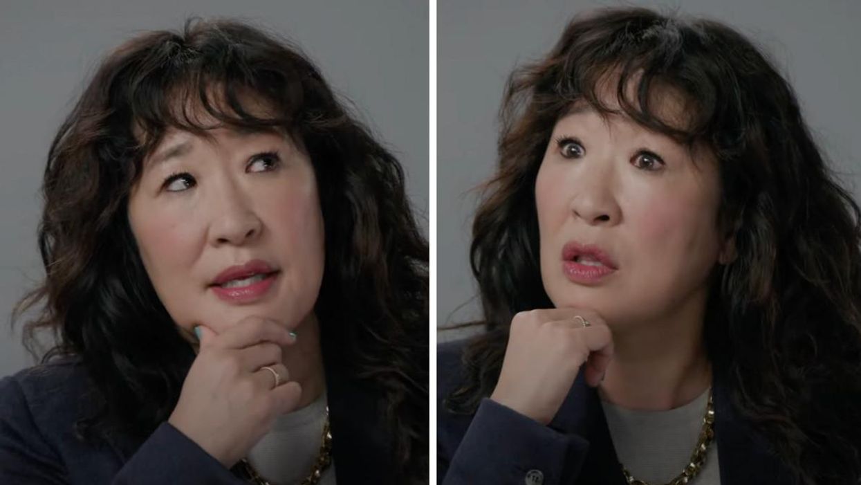 Sandra Oh in an interview.