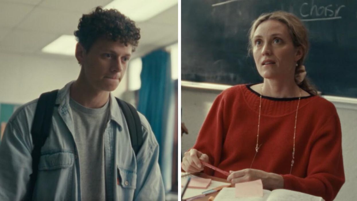 Sandrick dans Chouchou. Droite : Chanelle dans Chouchou.