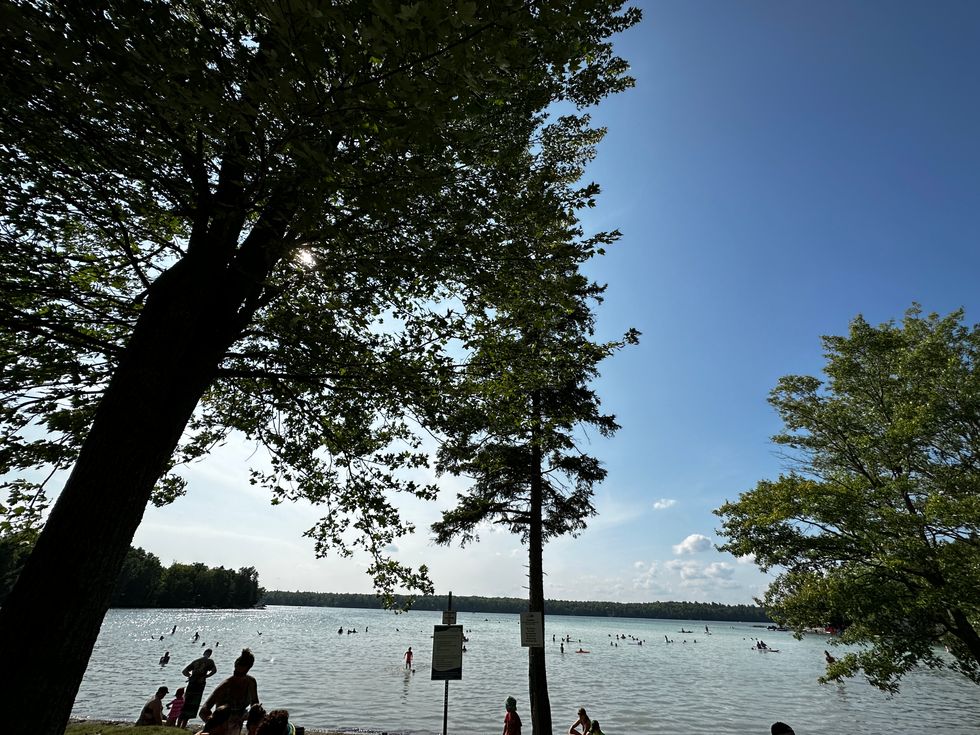 Sandy Lake Beach in Kawartha Lakes.