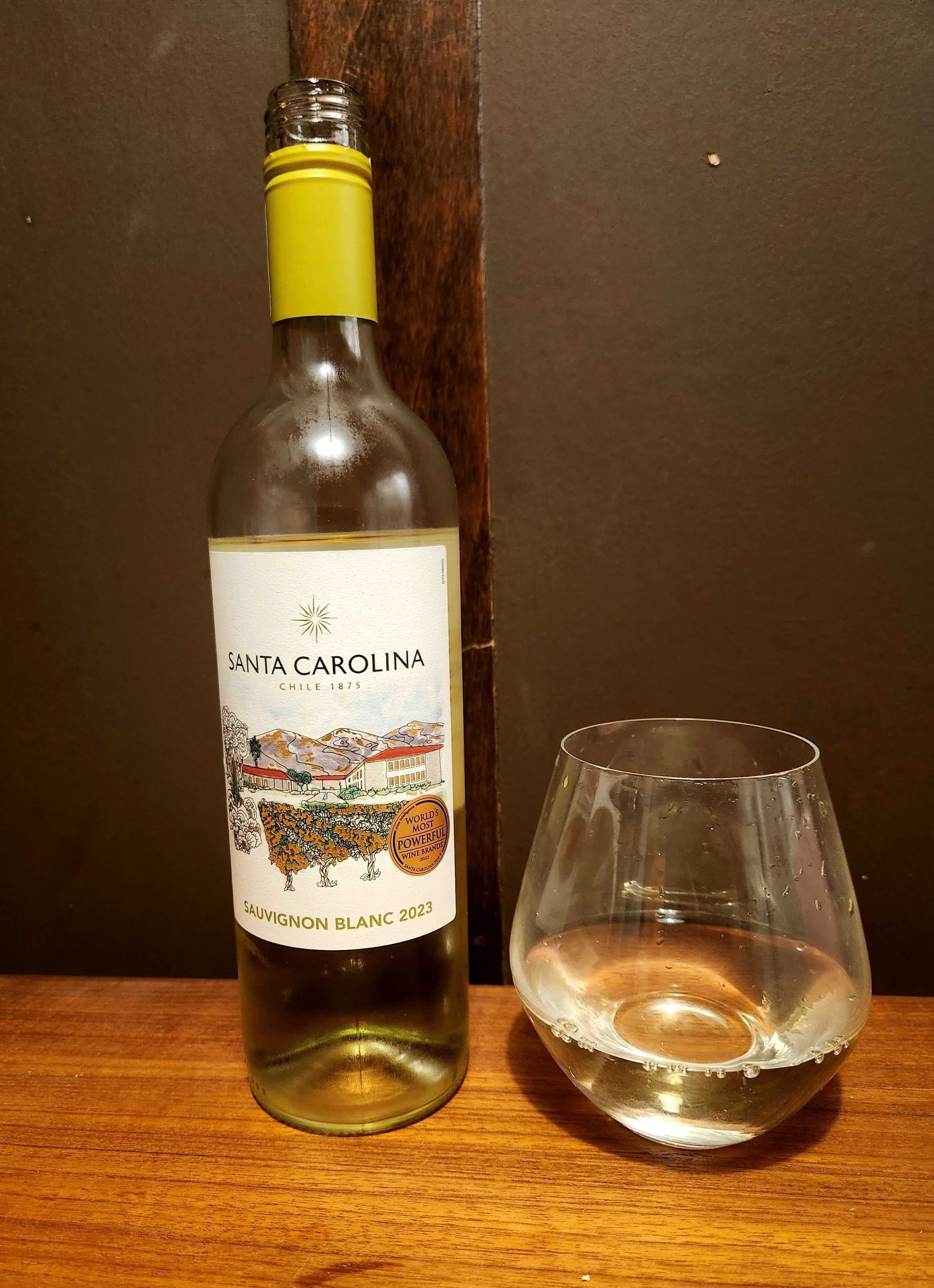 Santa Carolina Sauvignon Blanc from the LCBO.