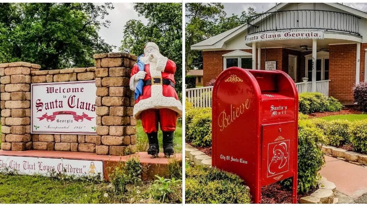 Santa Claus Georgia Christmas Town Atlanta