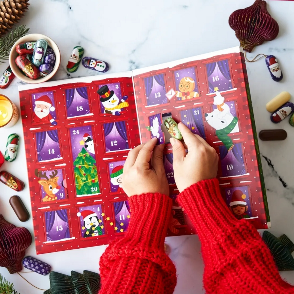Santa's Lodge Advent Calendar, 24 pc from Purdys.