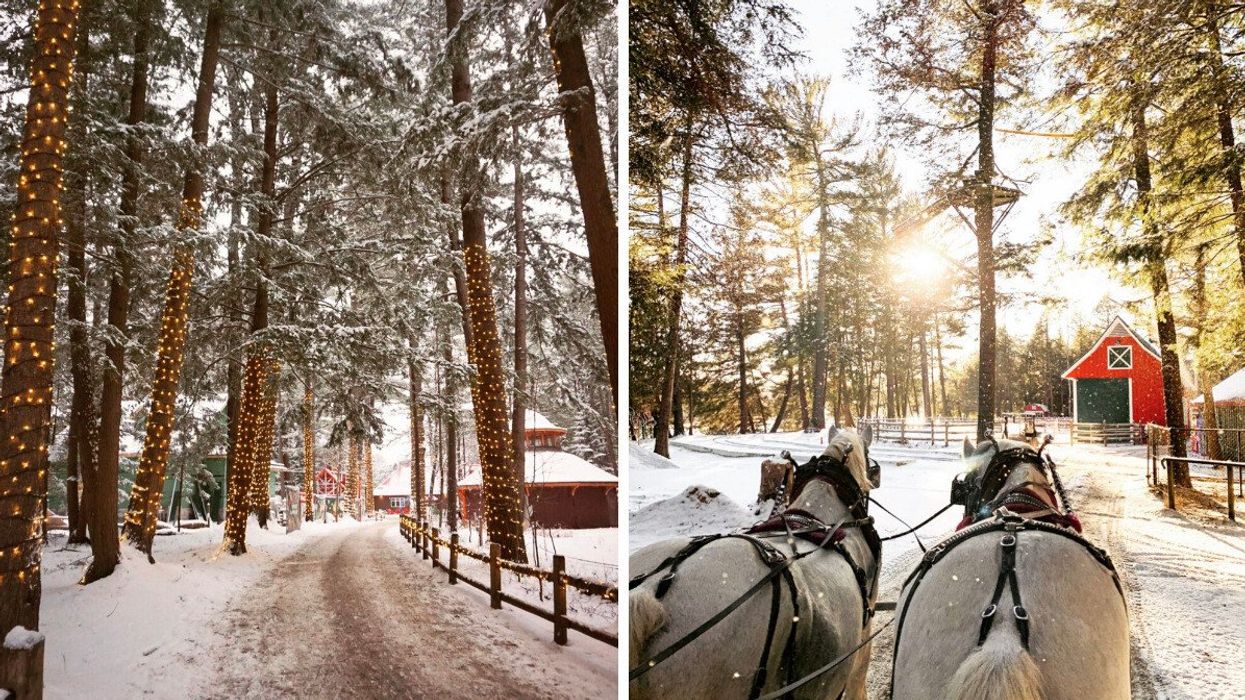 Santa's Village in Bracebridge.