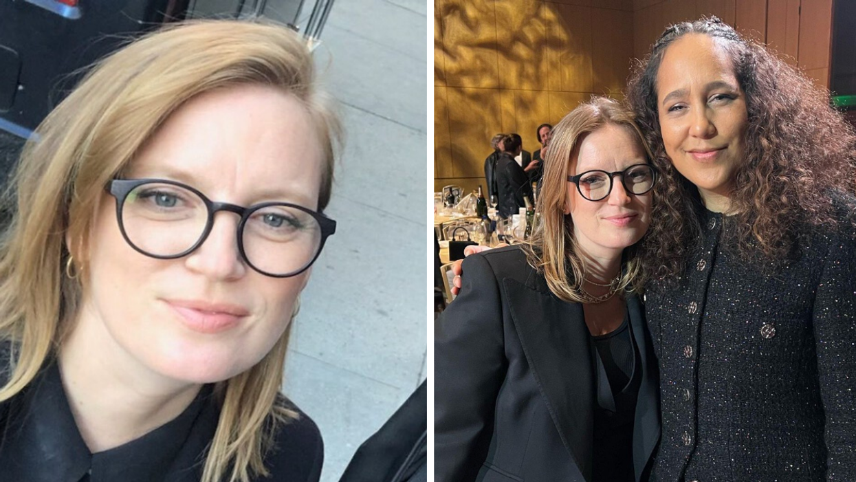 Sarah Polley Right: Sarah Polley and director Gina Prince-Bythewood.