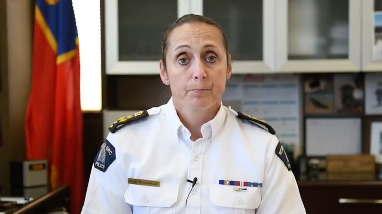 Saskatchewan RCMP Commanding Officer and Assistant Commissioner Rhonda Blackmore.