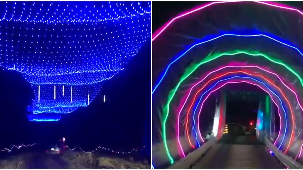 Saunders Farm In Ottawa New Christmas Village Has A Sparkling Drive-Through Tunnel