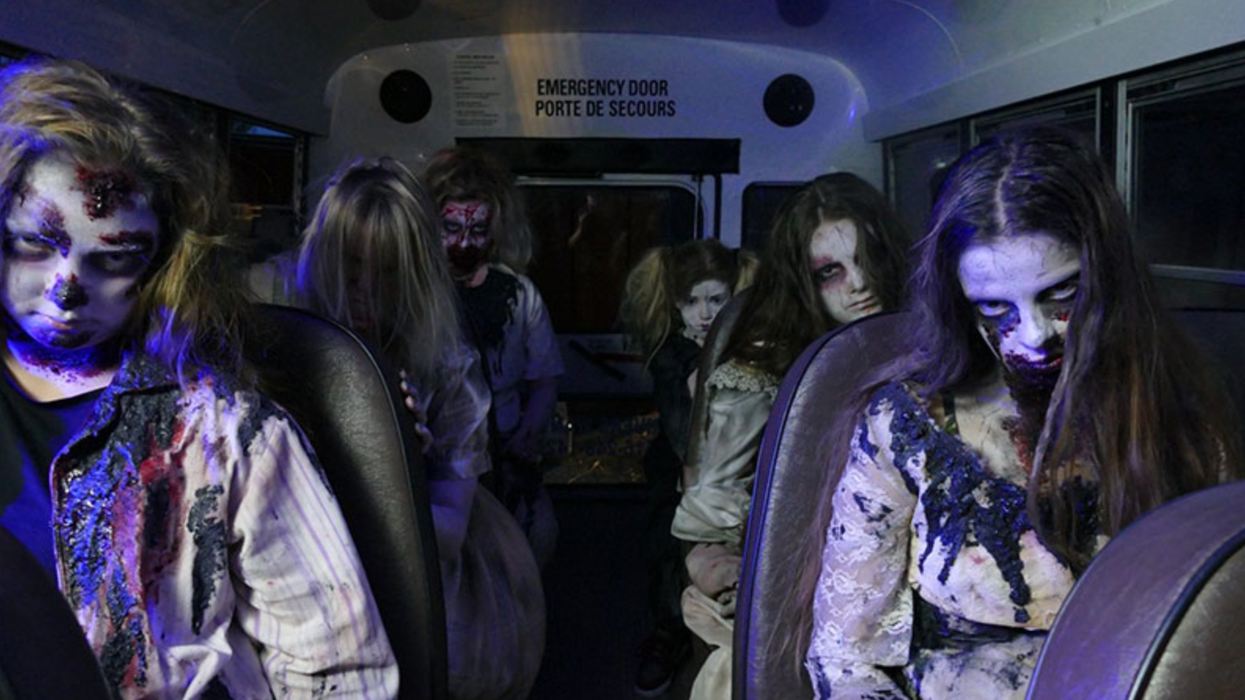 Scare actors at Haunt Manor.