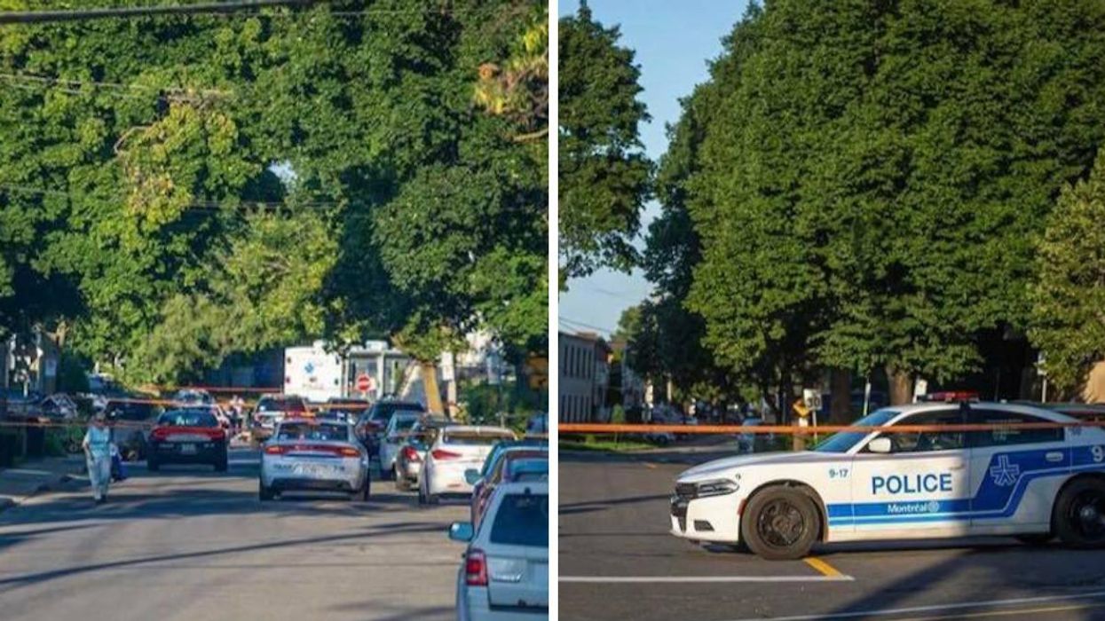 Scène de crime à Montréal, ce jeudi 28 juillet.