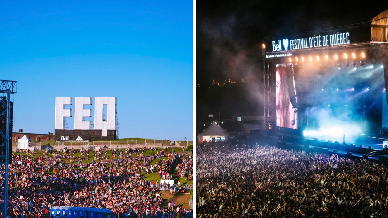 Scène du FEQ.