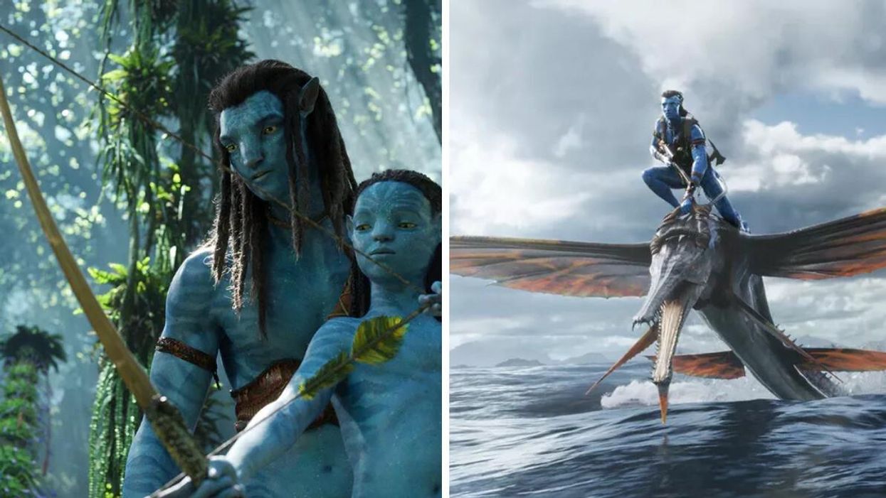 Scenes from "Avatar: The Way Of Water."