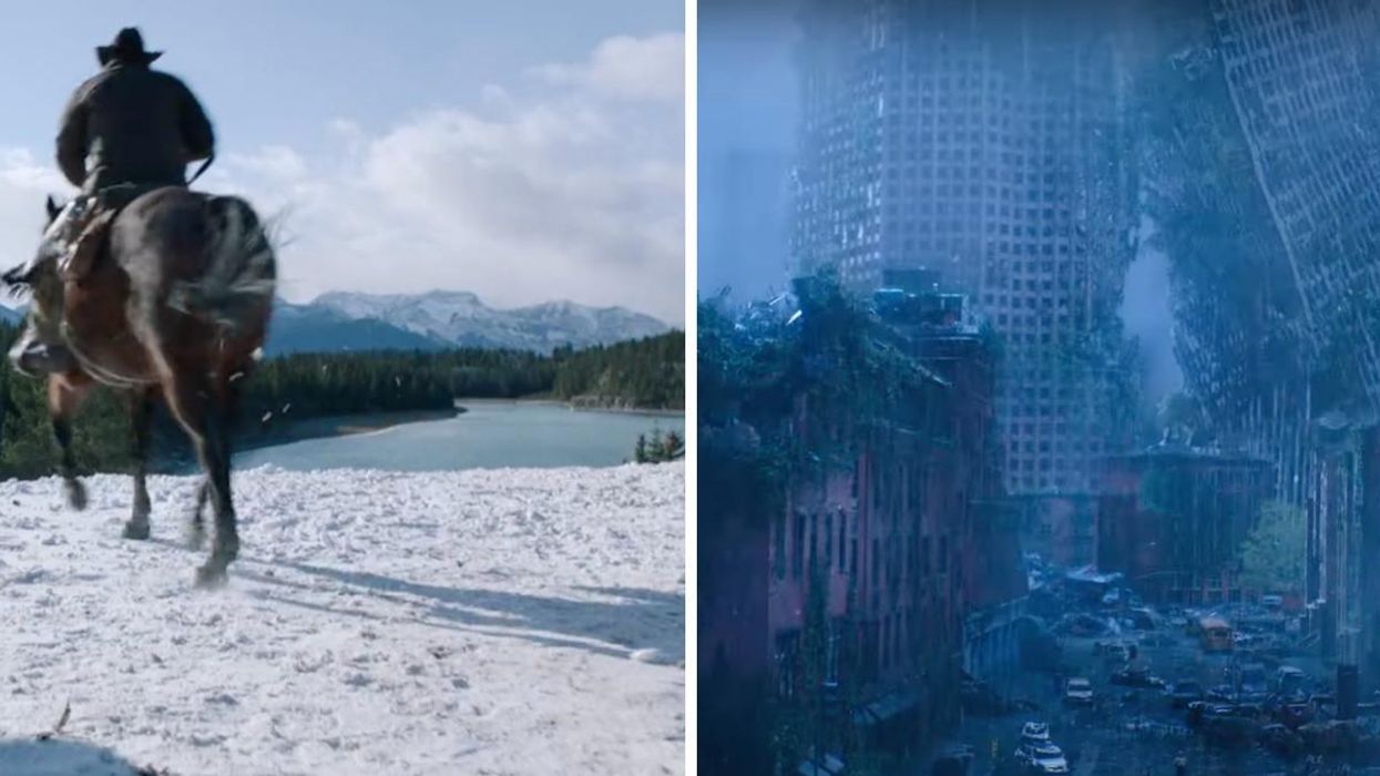 Scenes from The Last Of Us Trailer .