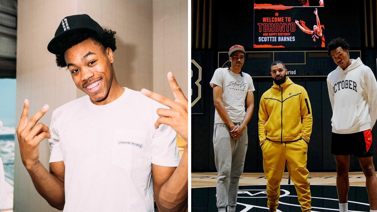 Scottie Barnes Is Already In Love With Toronto & He's Feeling Like 'A Raptor For Real'