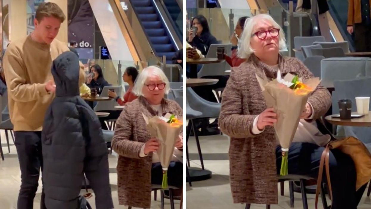 Screengrabs from the TikToker's video.