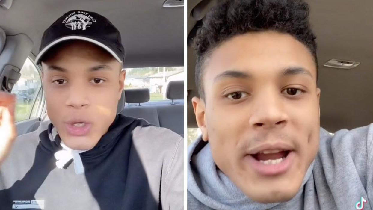 Screenshot from a TikTok video of @yomikez.