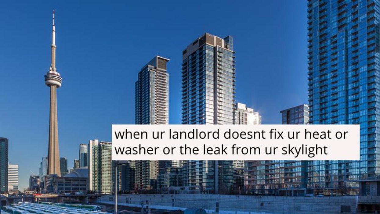 Screenshot of Toronto in winter
