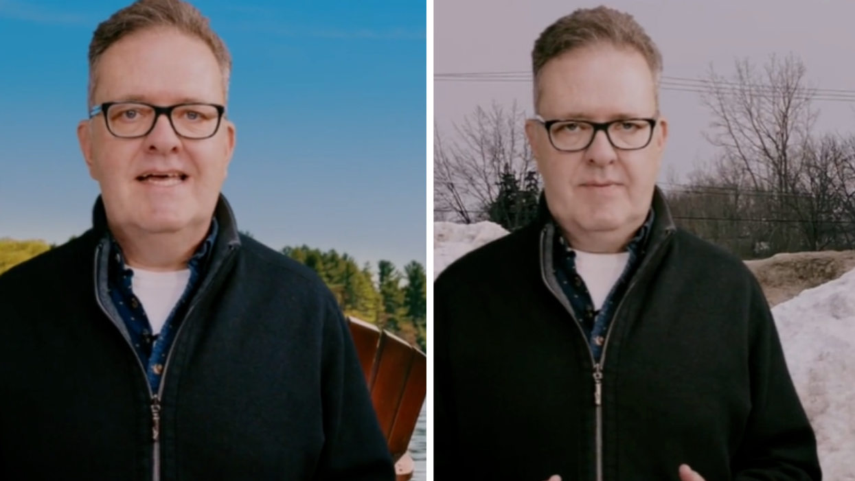 Screenshots from a TikTok video by Comedian Brittlestar.