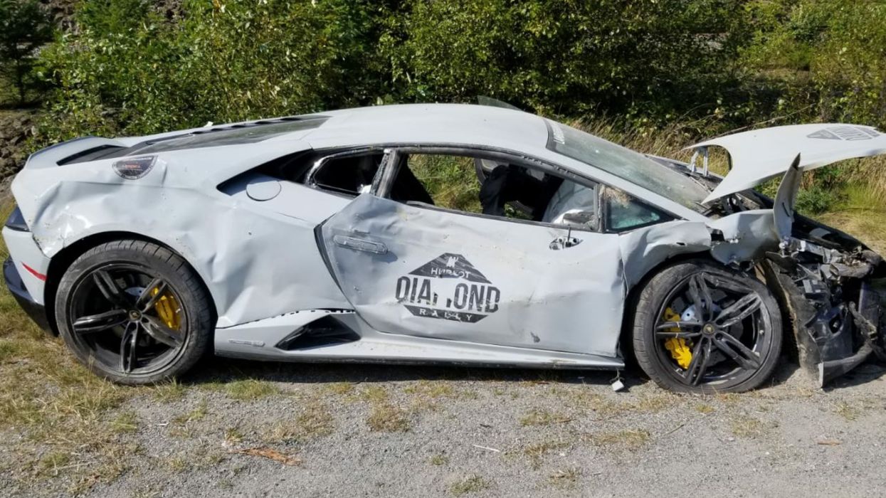 Sea To Sky Crash Had A Lambo Go Straight Into Oncoming Traffic This Weekend