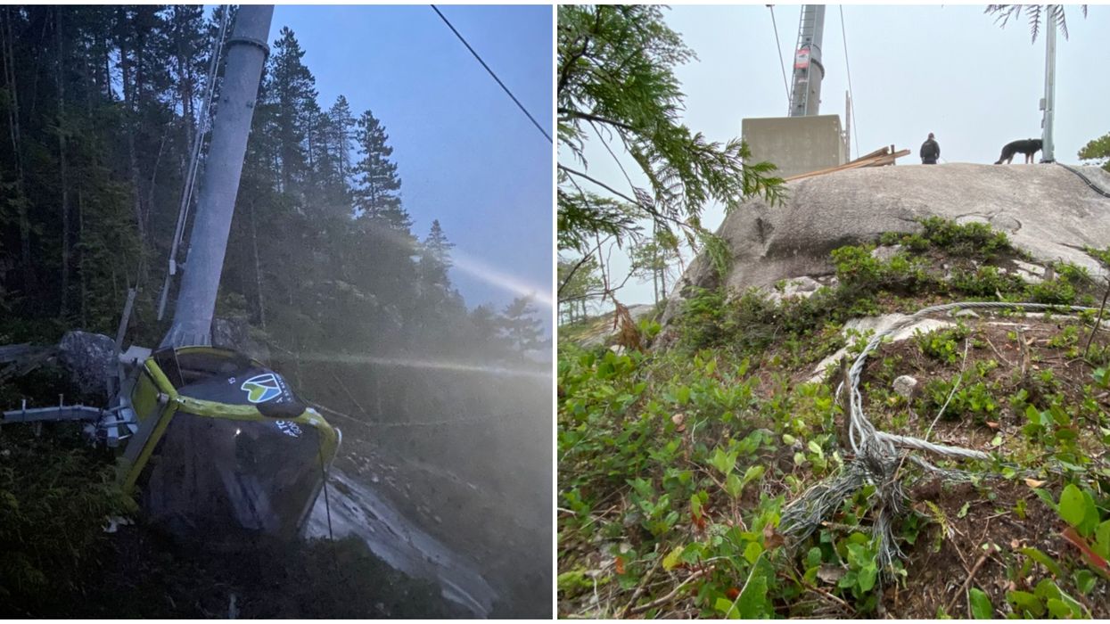 Sea To Sky Gondola Cable Cut By Vandals For The Second Time Last Night