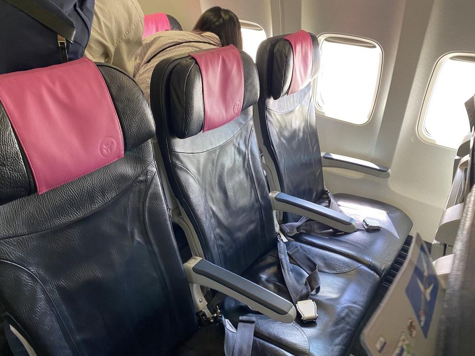 seats on a Swoop flight from Toronto to Cancun