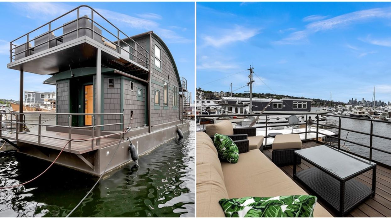 Seattle Houseboat For Sale Is True Luxury On Seattle's Northside Of Lake Union
