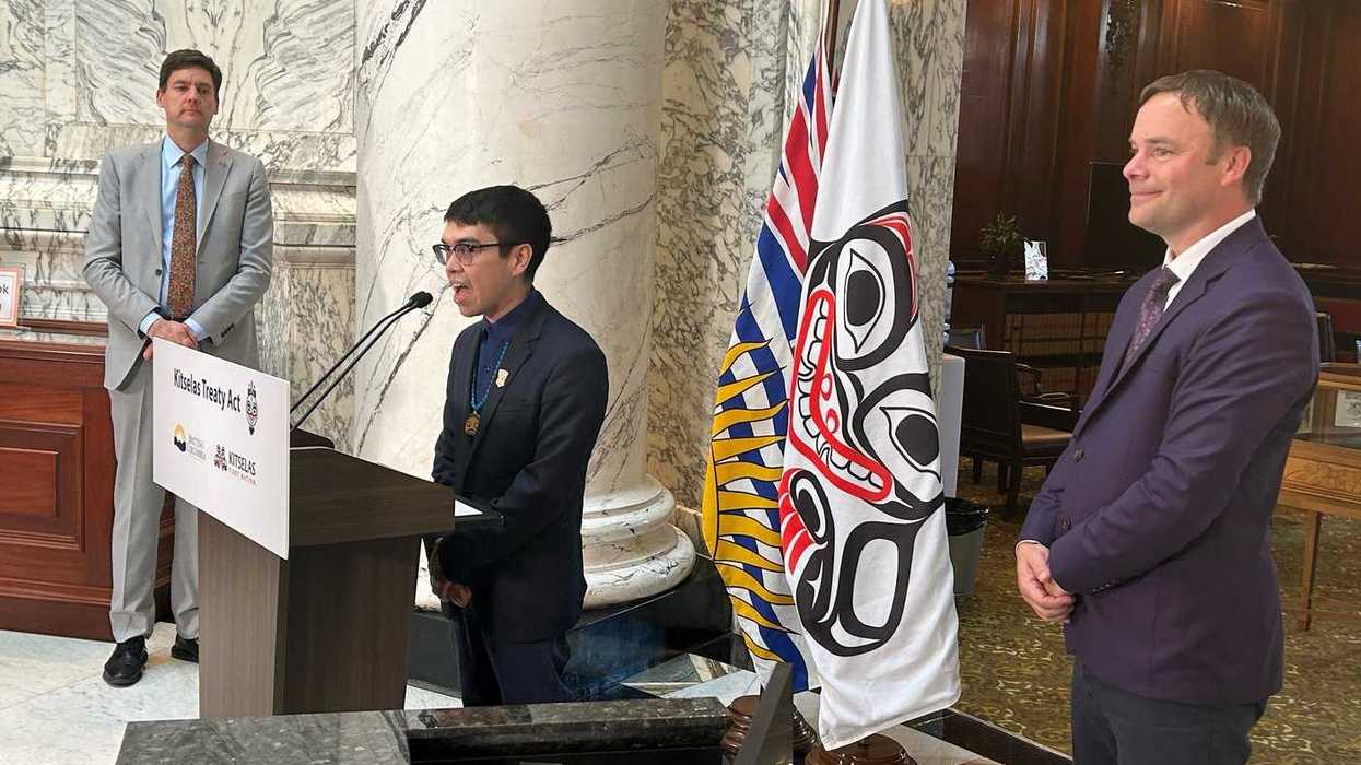 Second B.C. treaty bill in as many days