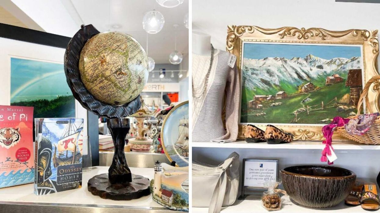 Second hand goods available at Goodwill.