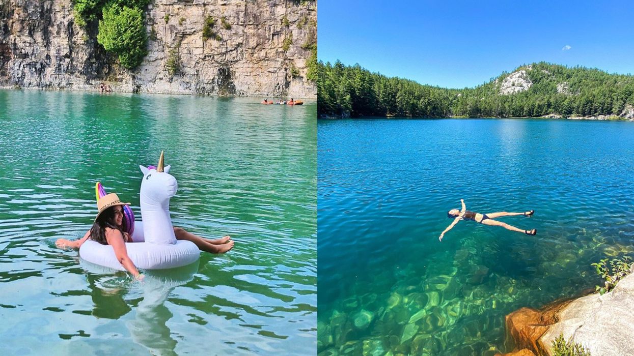 Secret Ontario Swimming Holes That Are A Blue-Water Paradise