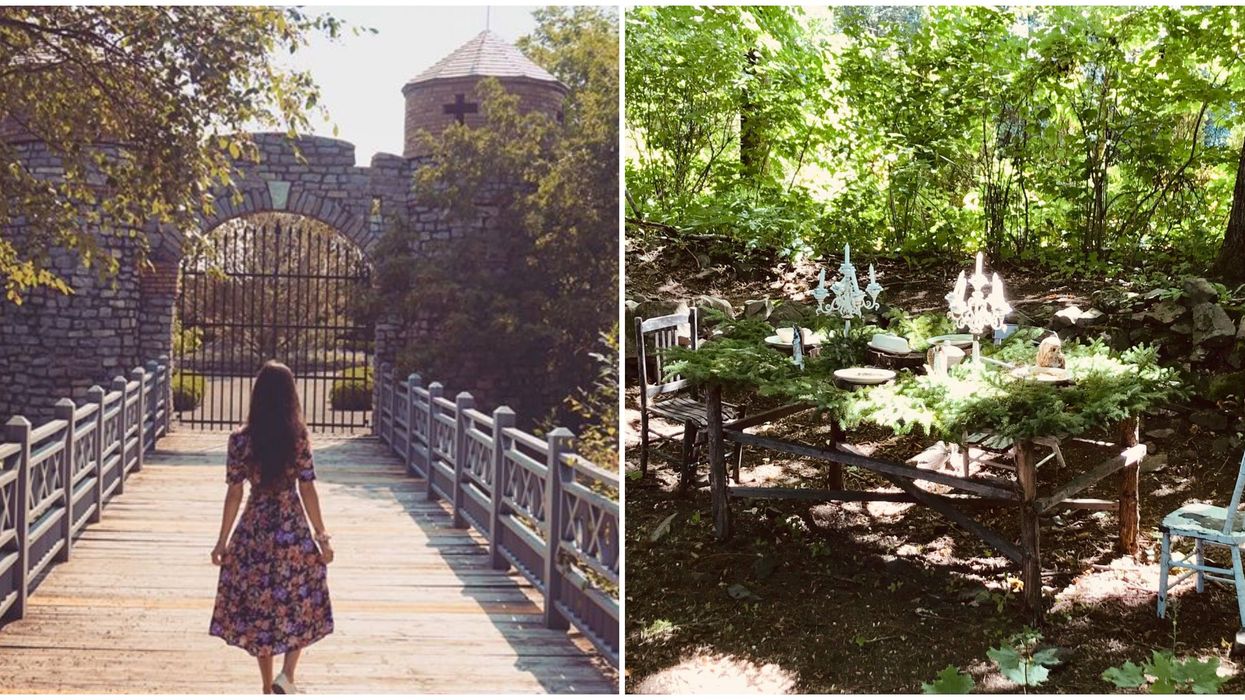 Seigneurie de l'île d'Orléans : ce jardin possède le «spot » romantique