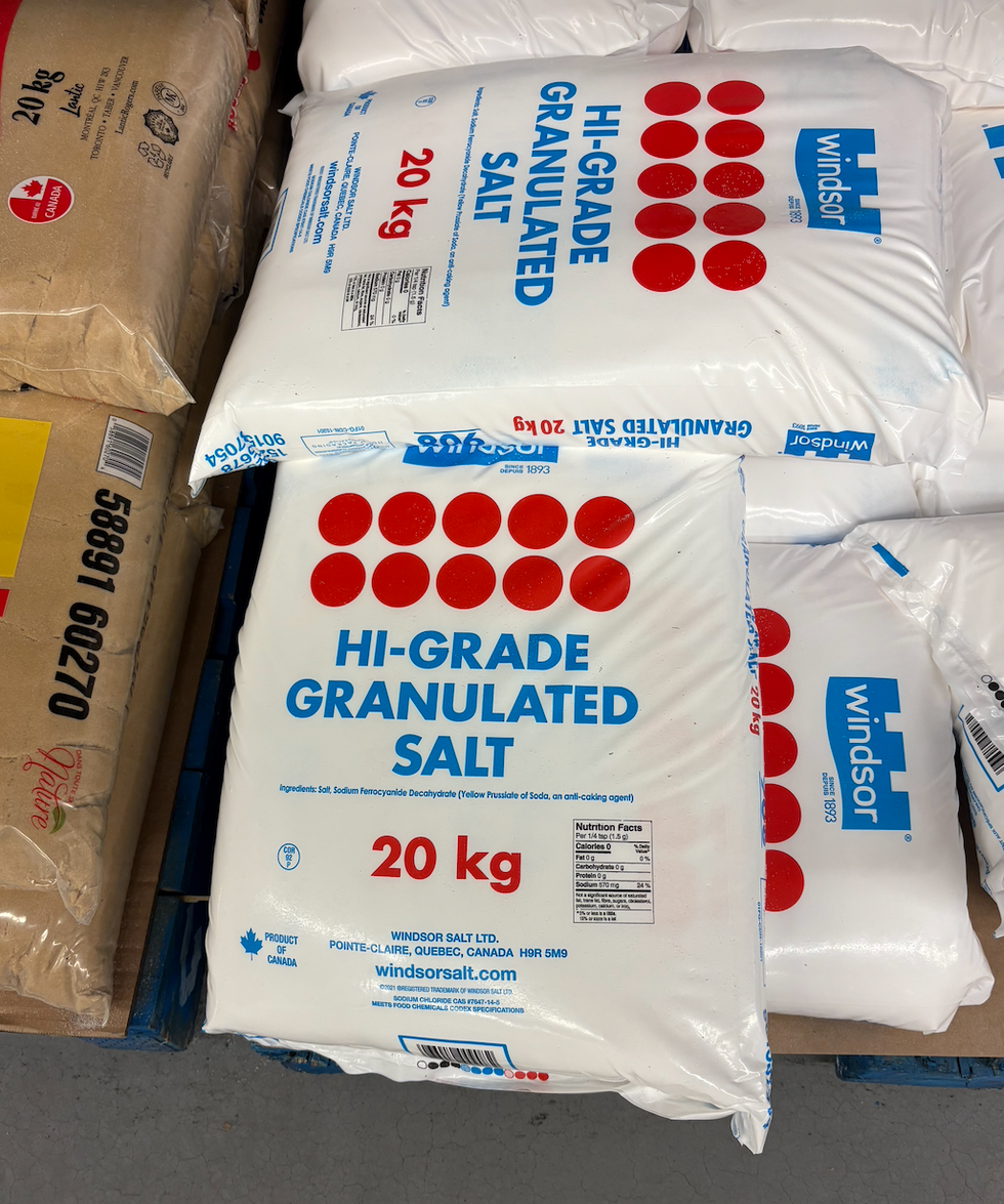 Sel granul\u00e9 Windsor dans les rayons du Club Entrep\u00f4t.