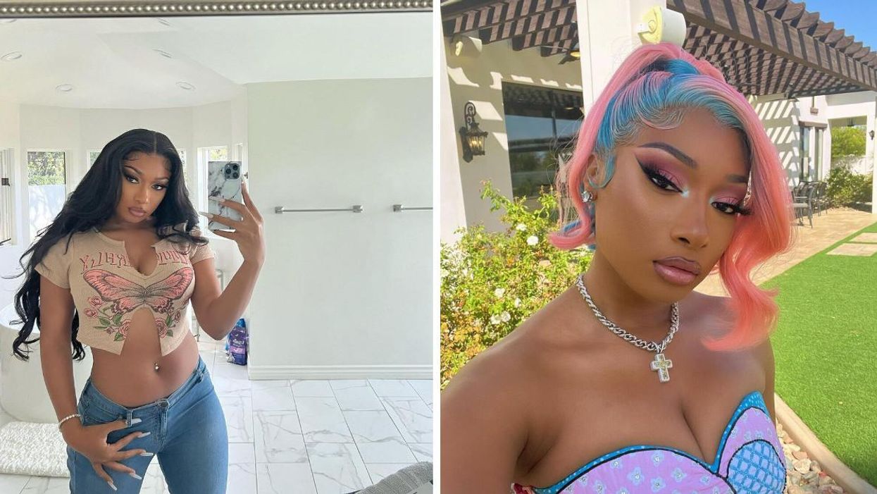 Selfies of Megan Thee Stallion.