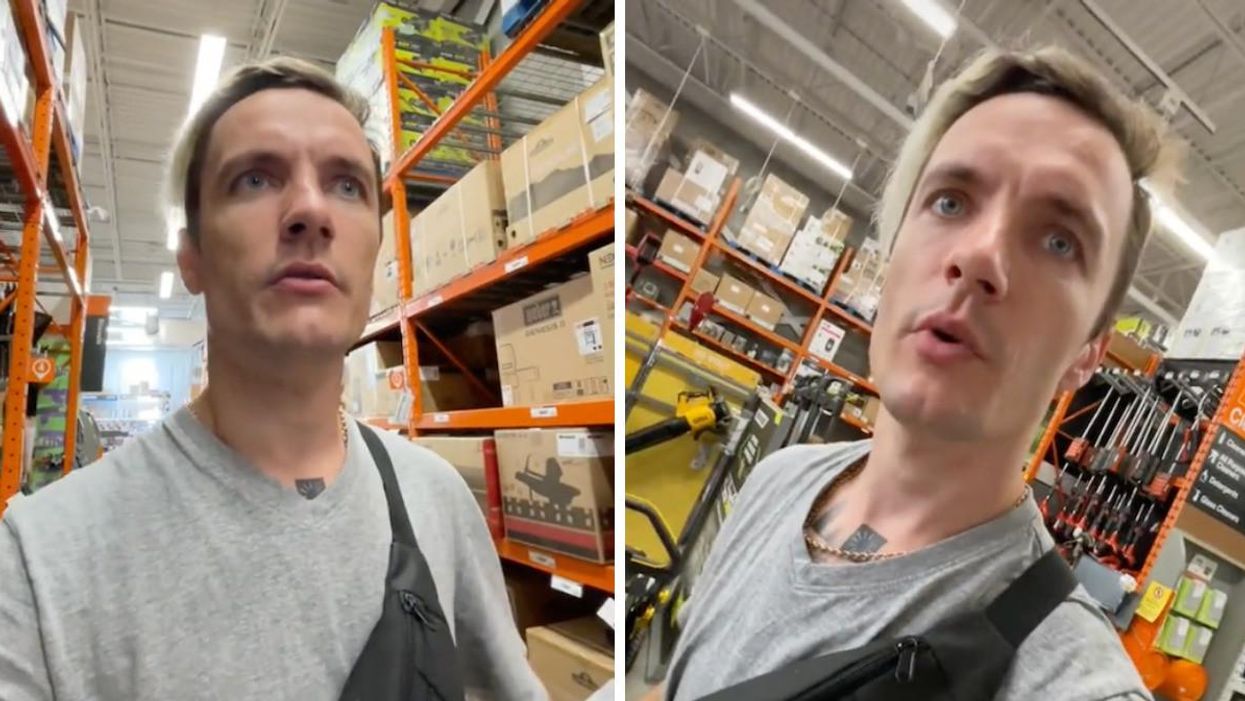 Semion in Home Depot.