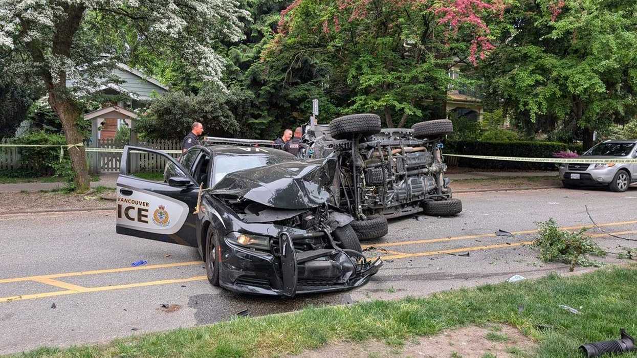 Senior in hospital after Vancouver vehicle rampage
