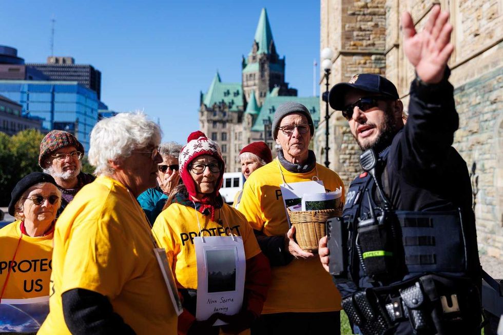 Seniors arrested during climate protest on Hill