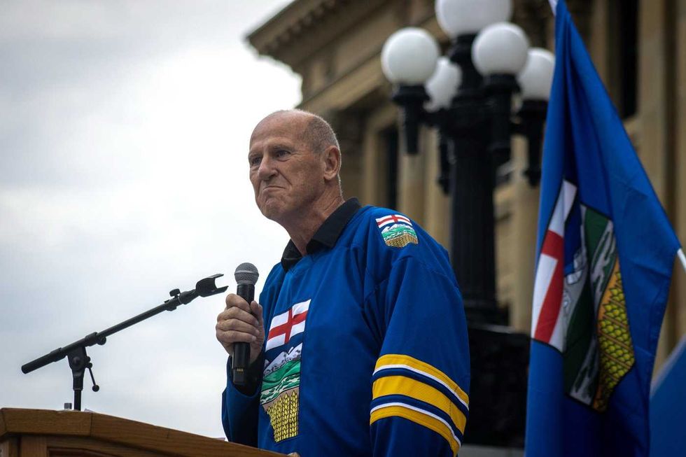 Separatists rally in lead-up to Alberta's birthday