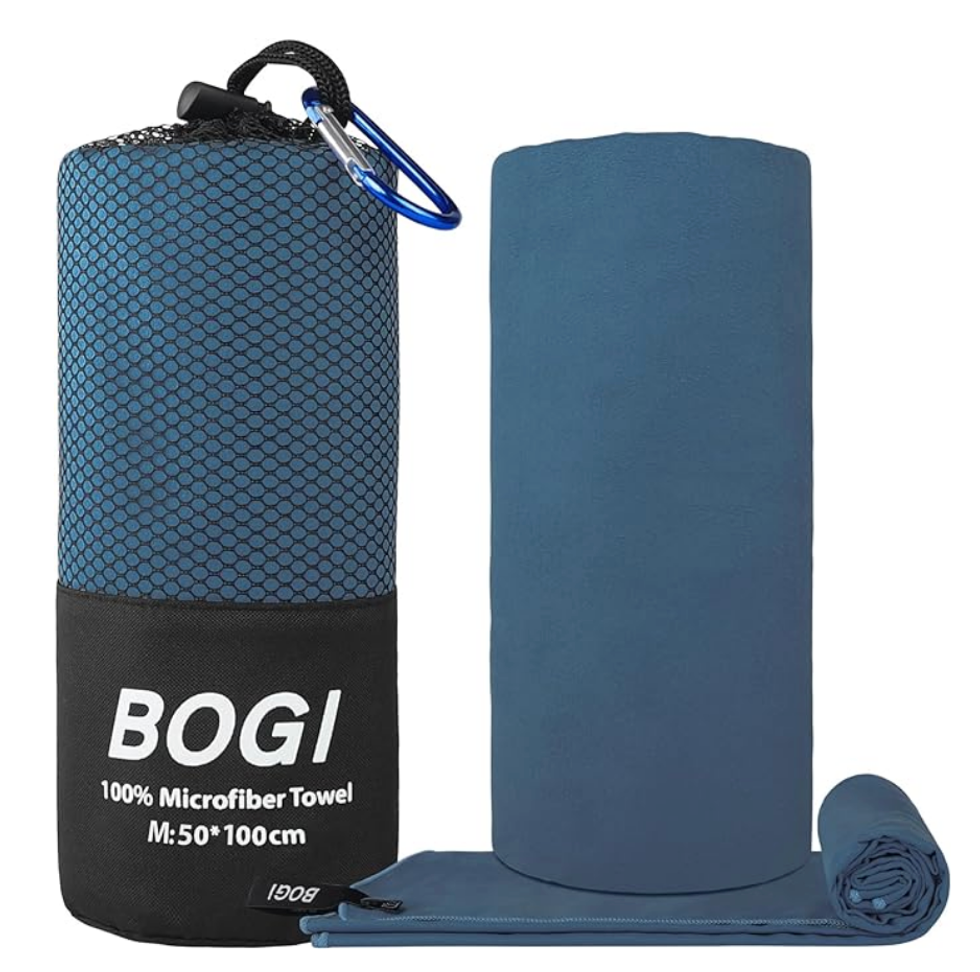 Serviette en microfibre.